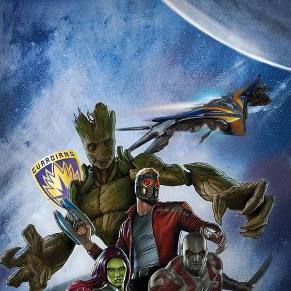 Marvel Guardians of the Galaxy Galactic Mission iPhone X Skin