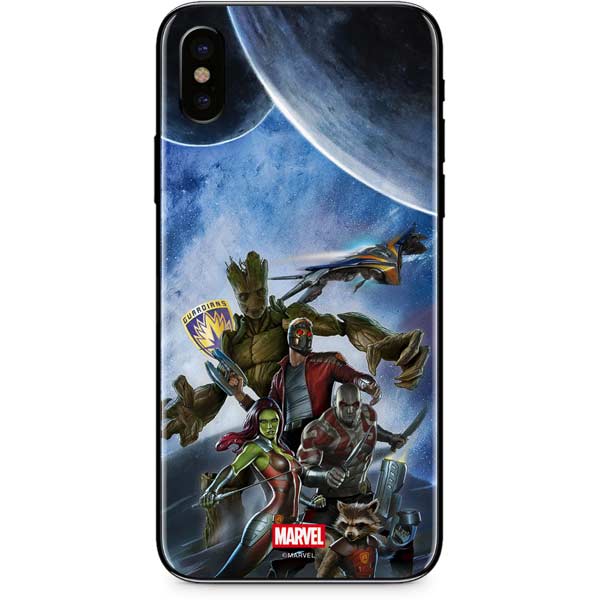 Marvel Guardians of the Galaxy Galactic Mission iPhone XS Skin