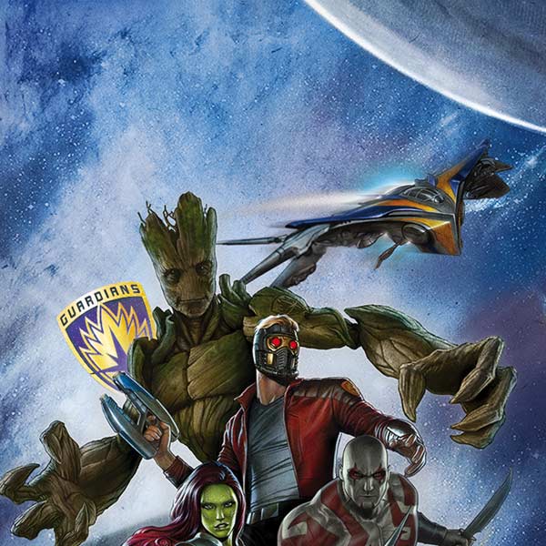 Marvel Guardians of the Galaxy Galactic Mission iPhone XS Skin