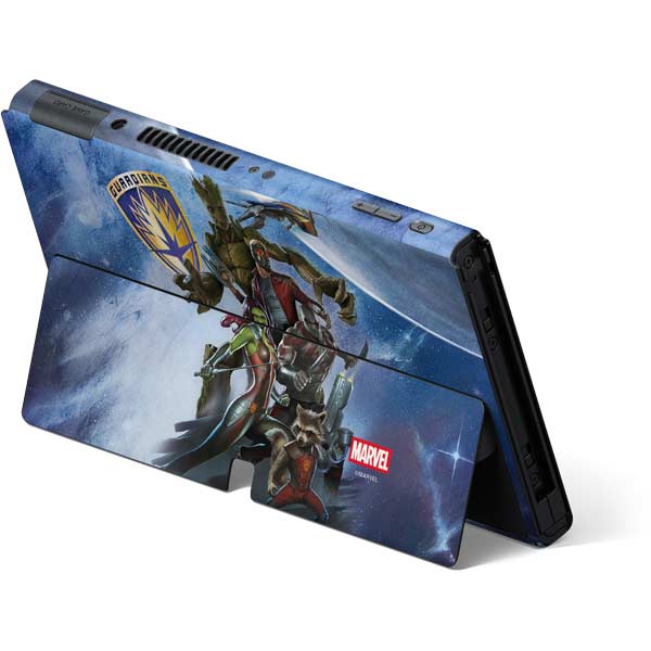 Marvel Guardians of the Galaxy Galactic Mission Nintendo Switch OLED (2021) Skin