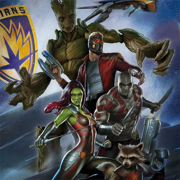 Marvel Guardians of the Galaxy Galactic Mission Surface Book 2 13.5in Skin