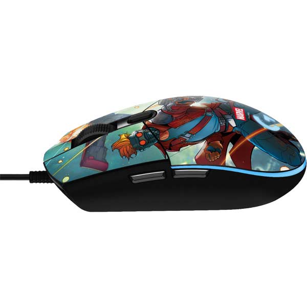 Marvel Star-Lord Galactic Showdown G203 Prodigy RGB Wired Gaming Mouse Skin