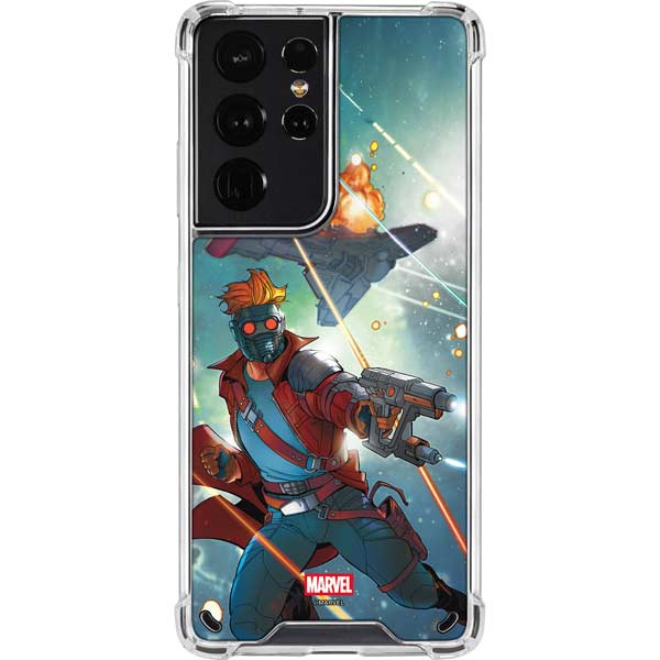 Marvel Star-Lord Galactic Showdown Galaxy S21 Ultra 5G Clear Case