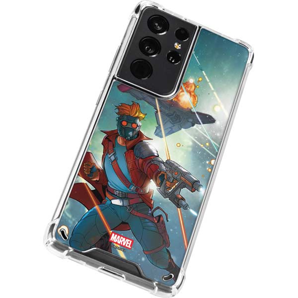 Marvel Star-Lord Galactic Showdown Galaxy S21 Ultra 5G Clear Case