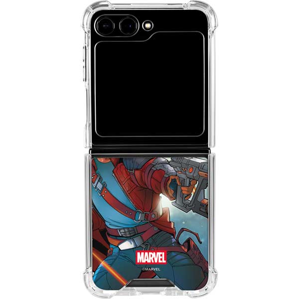 Marvel Star-Lord Galactic Showdown Galaxy Z Flip5 5G Clear Case