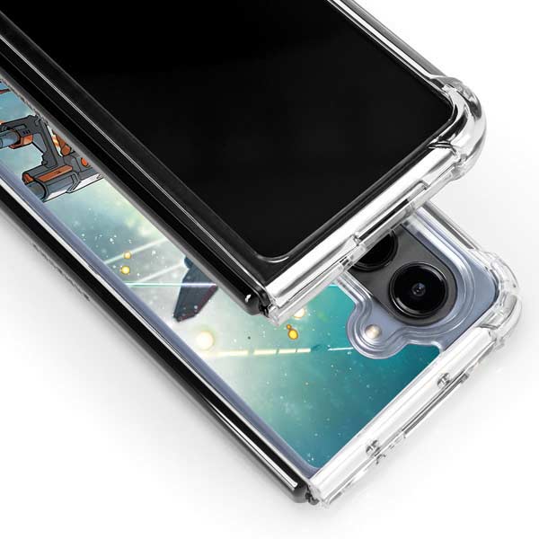 Marvel Star-Lord Galactic Showdown Galaxy Z Fold5 5G Clear Case