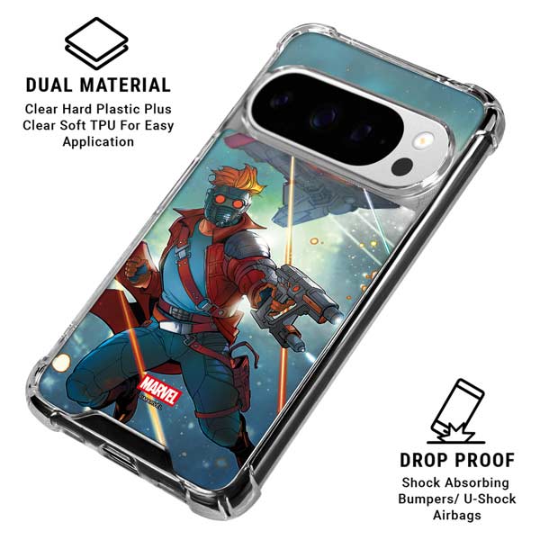 Marvel Star-Lord Galactic Showdown Google Pixel 10 Pro XL Clear Case