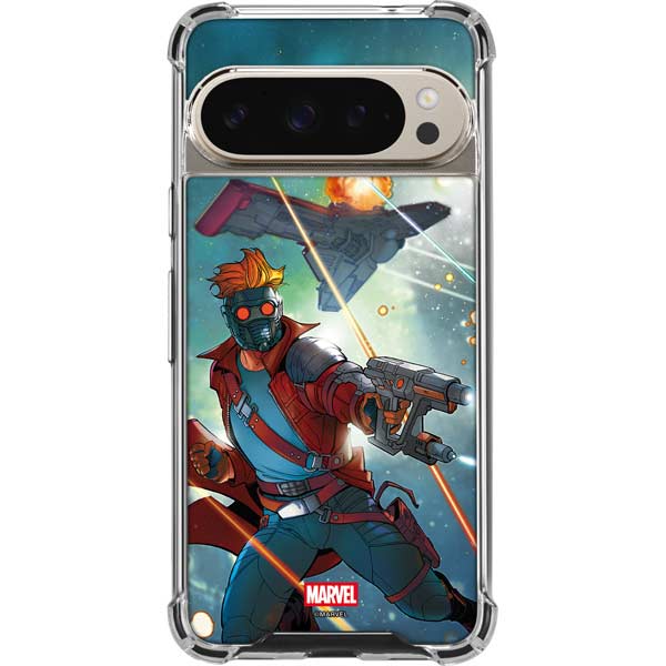 Marvel Star-Lord Galactic Showdown Google Pixel 9 Pro XL Clear Case