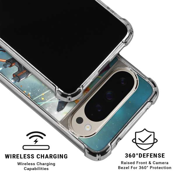 Marvel Star-Lord Galactic Showdown Google Pixel 9 Pro XL Clear Case
