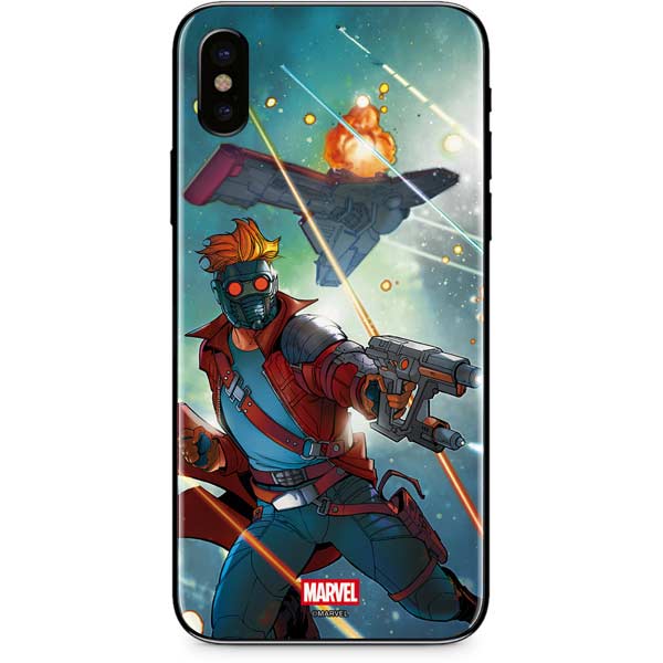 Marvel Star-Lord Galactic Showdown iPhone XS Skin