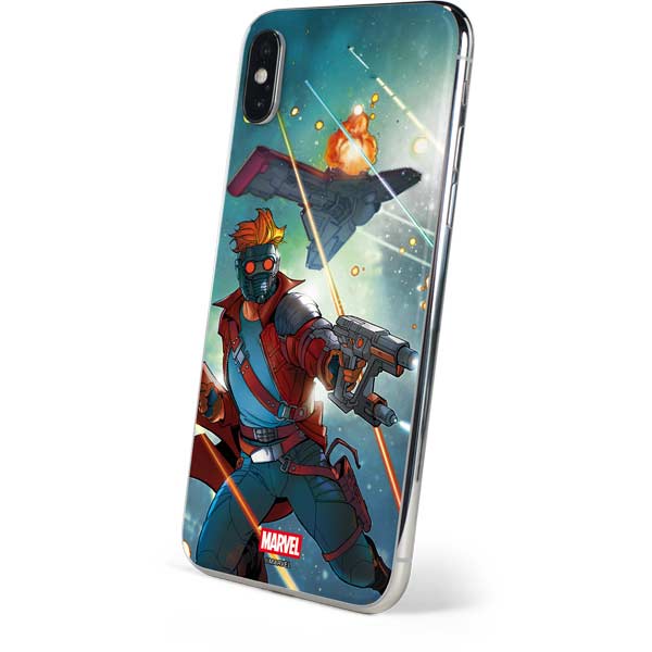 Marvel Star-Lord Galactic Showdown iPhone XS Skin