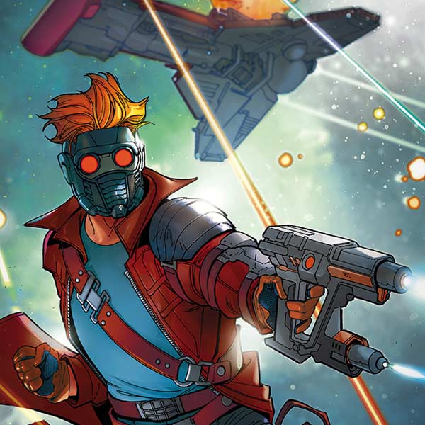 Marvel Star-Lord Galactic Showdown iPhone XS Skin