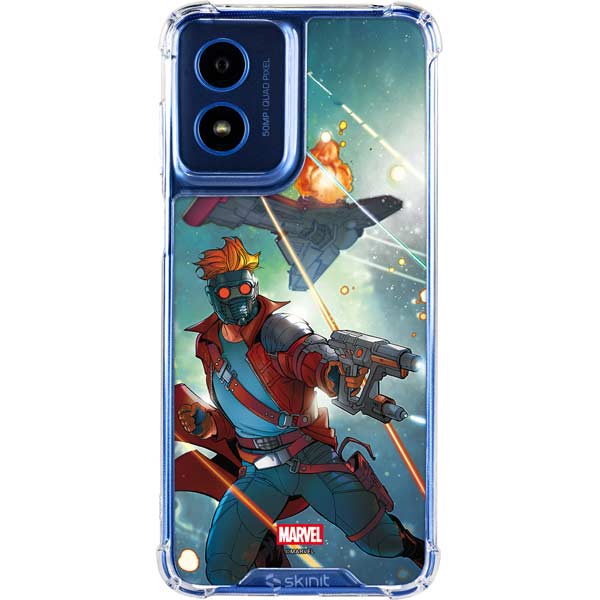 Marvel Star-Lord Galactic Showdown Moto G 5G (2024) Clear Case