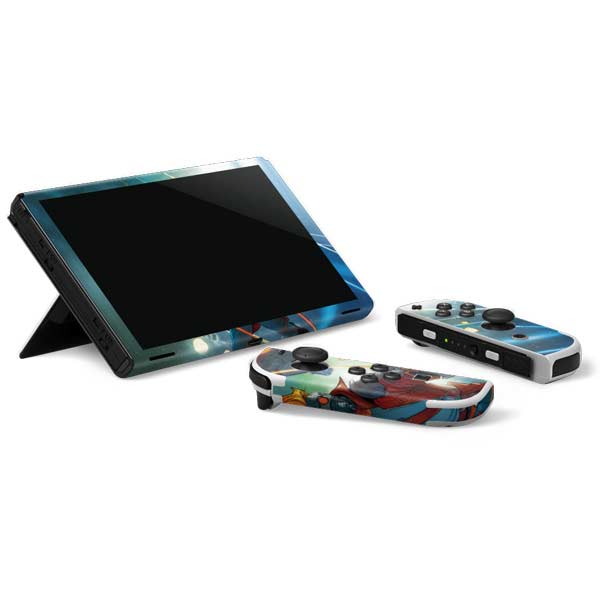 Marvel Star-Lord Galactic Showdown Nintendo Switch OLED (2021) Skin