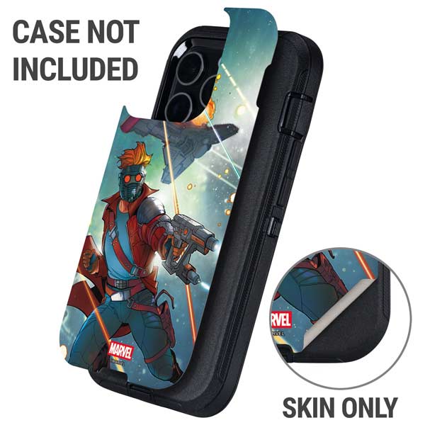 Marvel Star-Lord Galactic Showdown Otterbox Defender iPhone Skin