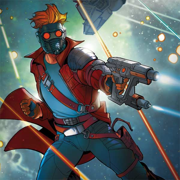 Marvel Star-Lord Galactic Showdown Surface Book 2 13.5in Skin