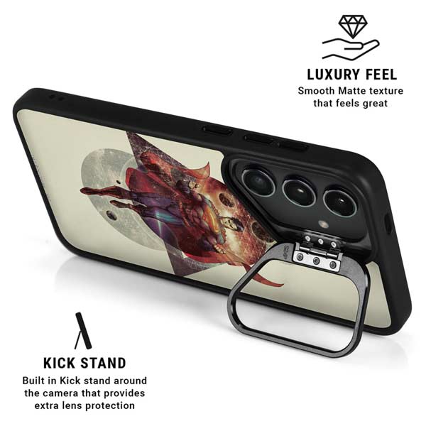 DC Comics Superman Galaxy Flying Galaxy S26 Ultra Kickstand Case