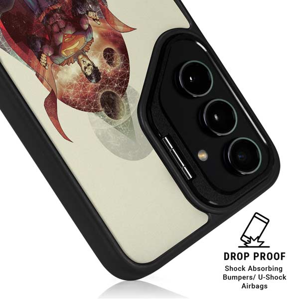 DC Comics Superman Galaxy Flying Galaxy S26 Ultra Kickstand Case