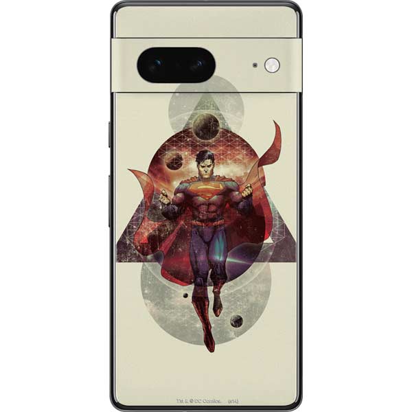 DC Comics Superman Galaxy Flying Pixel Skins