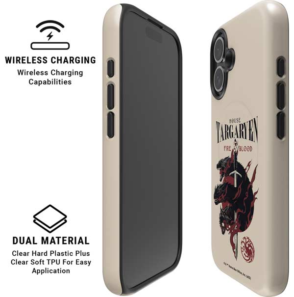 Game of Thrones: Fire & Blood iPhone 16 Magsafe Impact Case