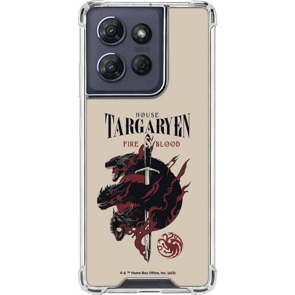 Game of Thrones: Fire & Blood Moto G 5G (2025) Clear Case