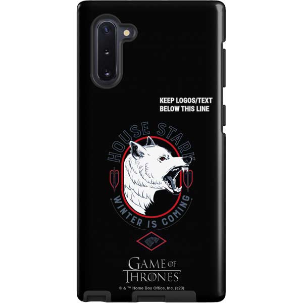 Game of Thrones: House Stark Direwolf Galaxy Cases