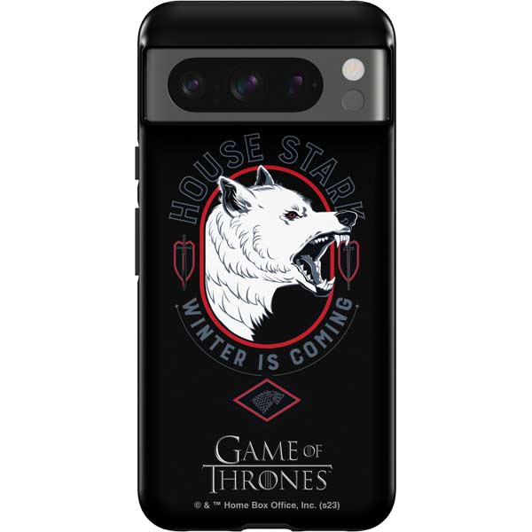 Game of Thrones: House Stark Direwolf Pixel Cases