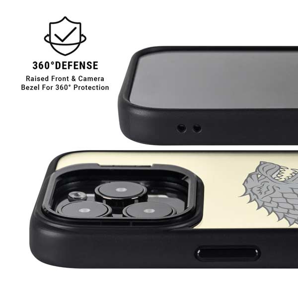 Game of Thrones: House Stark Sigil iPhone 14 Pro Kickstand Case