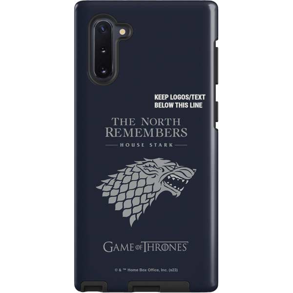 Game of Thrones: House Stark The North Remembers Galaxy Cases