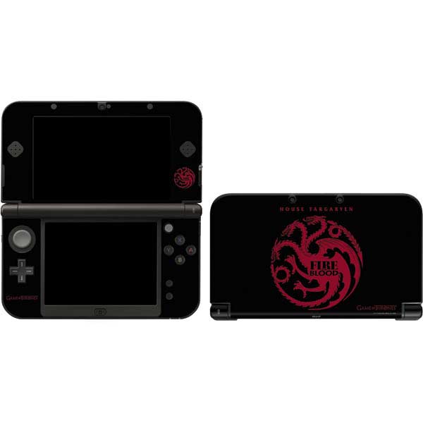 Game of Thrones: House Targaryen Nintendo Skins