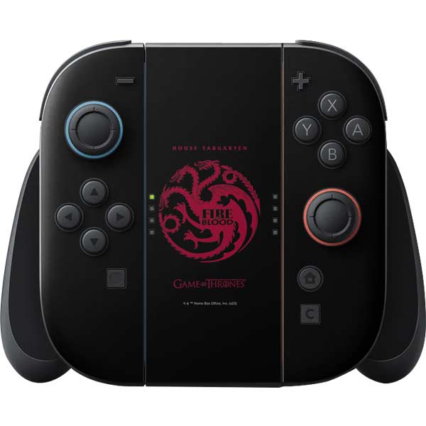 Game of Thrones: House Targaryen Nintendo Skins