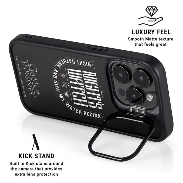 Game of Thrones: The Nights Watch iPhone 14 Pro Kickstand Case