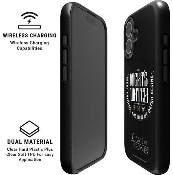 Game of Thrones: The Nights Watch iPhone 16 Plus Magsafe Impact Case