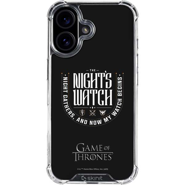Game of Thrones: The Nights Watch iPhone 17 Clear Case