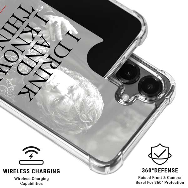 Game of Thrones: Tyrion Lannister Quote Galaxy S26 Plus Clear Case