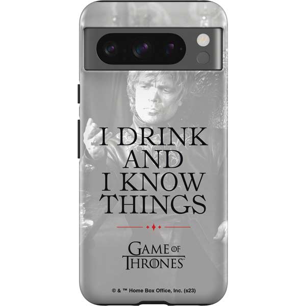 Game of Thrones: Tyrion Lannister Quote Pixel Cases