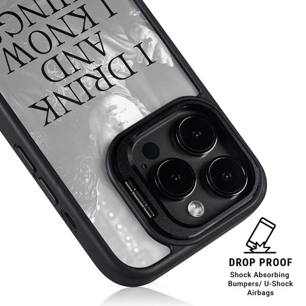 Game of Thrones: Tyrion Lannister Quote iPhone 14 Pro Kickstand Case