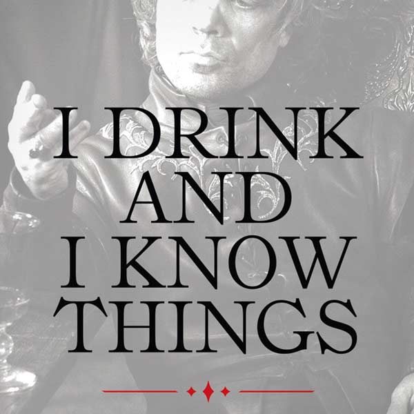 Game of Thrones: Tyrion Lannister Quote iPhone XS Pro Case