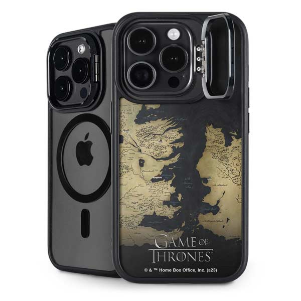 Game of Thrones: Westeros Map iPhone 14 Pro Max Kickstand Case