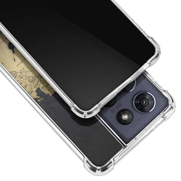 Game of Thrones: Westeros Map Moto G 5G (2025) Clear Case