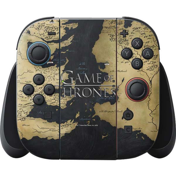 Game of Thrones: Westeros Map Nintendo Skins