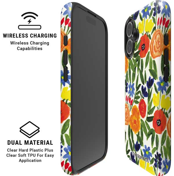 Bouffants and Broken Hearts Garden 6 iPhone 16 Plus Magsafe Impact Case