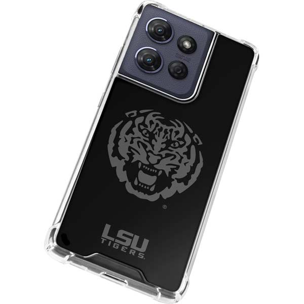 LSU Geaux Tigers Moto G 5G (2025) Clear Case