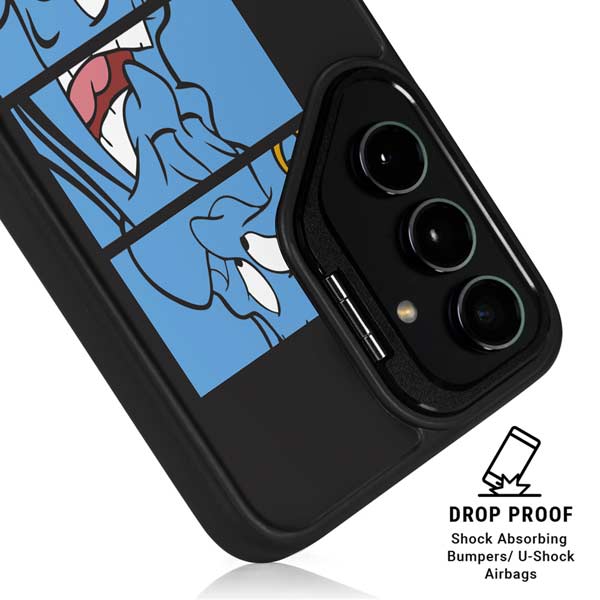Disney Aladdin Genie Faces Grid Galaxy S26 Ultra Kickstand Case