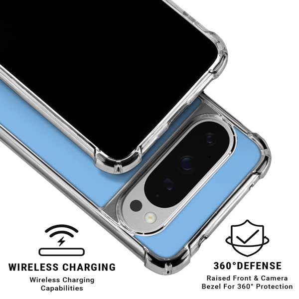 Disney Aladdin Genie Outline Art Google Pixel 10 Pro XL Clear Case