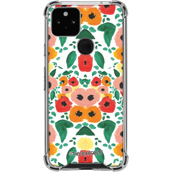Bouffants and Broken Hearts Geometric Flowers Pixel Cases