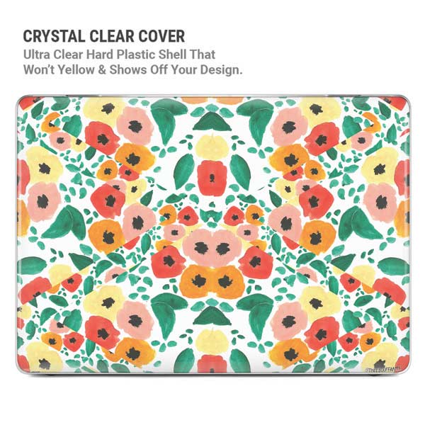 Bouffants and Broken Hearts Geometric Flowers MacBook Pro 14in (2021-24) Case plus Skin