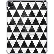 Geometric Marble iPad Pro 11in (2024) Clear Case