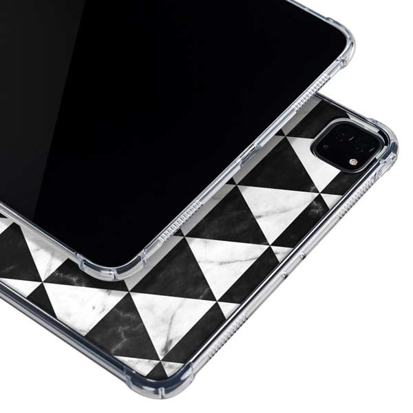Geometric Marble iPad Pro 11in (2024) Clear Case