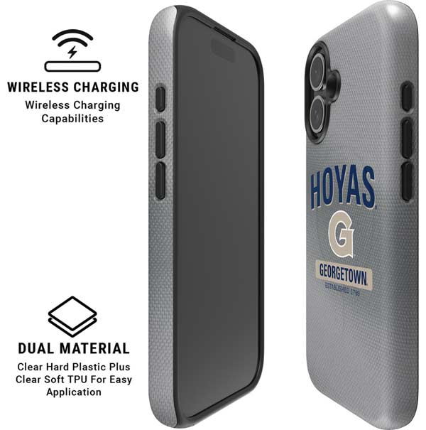 Georgetown University Established 1789 iPhone 16 Magsafe Impact Case